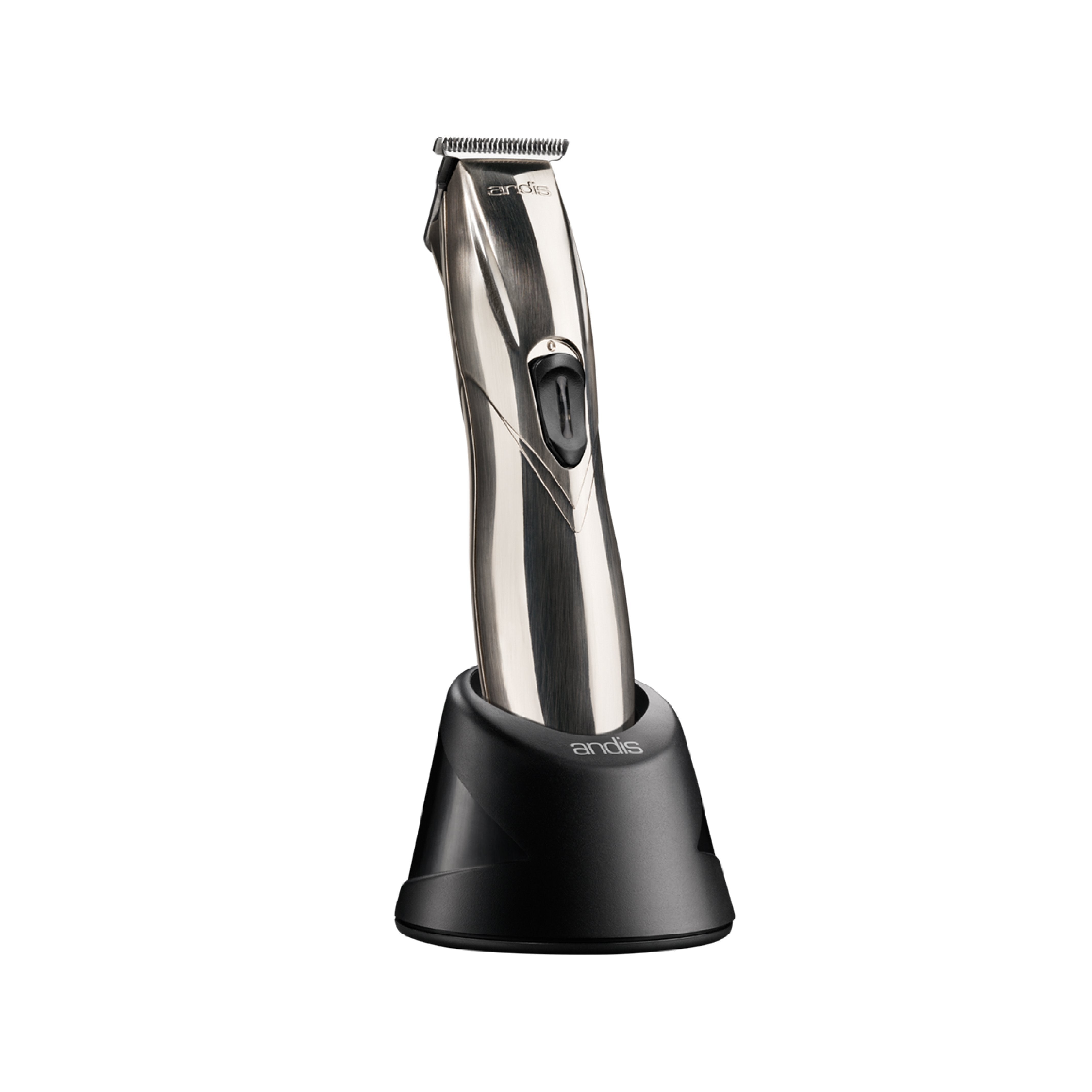 Andis Slimline Pro Li Professional Cordless Trimmer D-8 - Chrome - Barber Bazaar