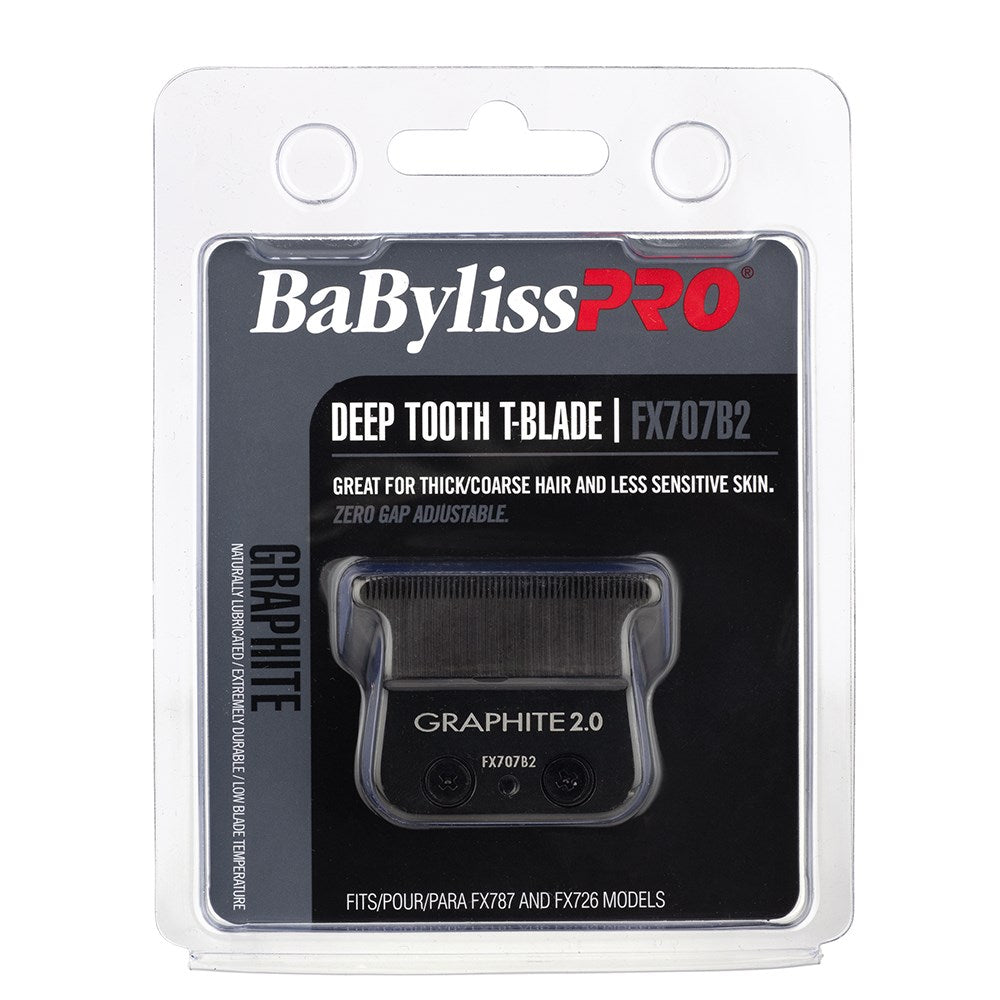Babyliss PRO Deep Tooth Graphite Trimmer Replacement Blade - FX707B2