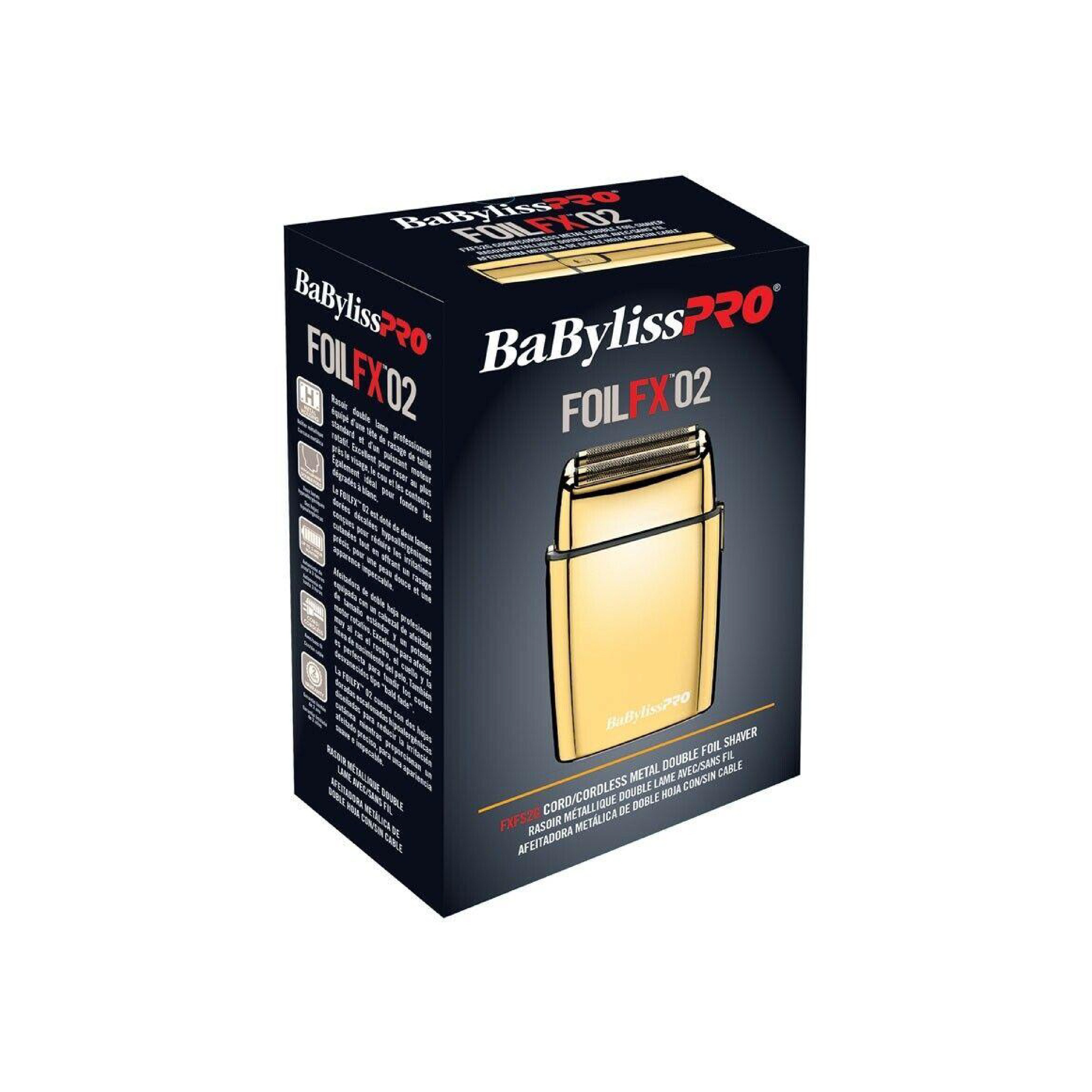 Babyliss Pro FoilFX02 - Gold - Barber Bazaar