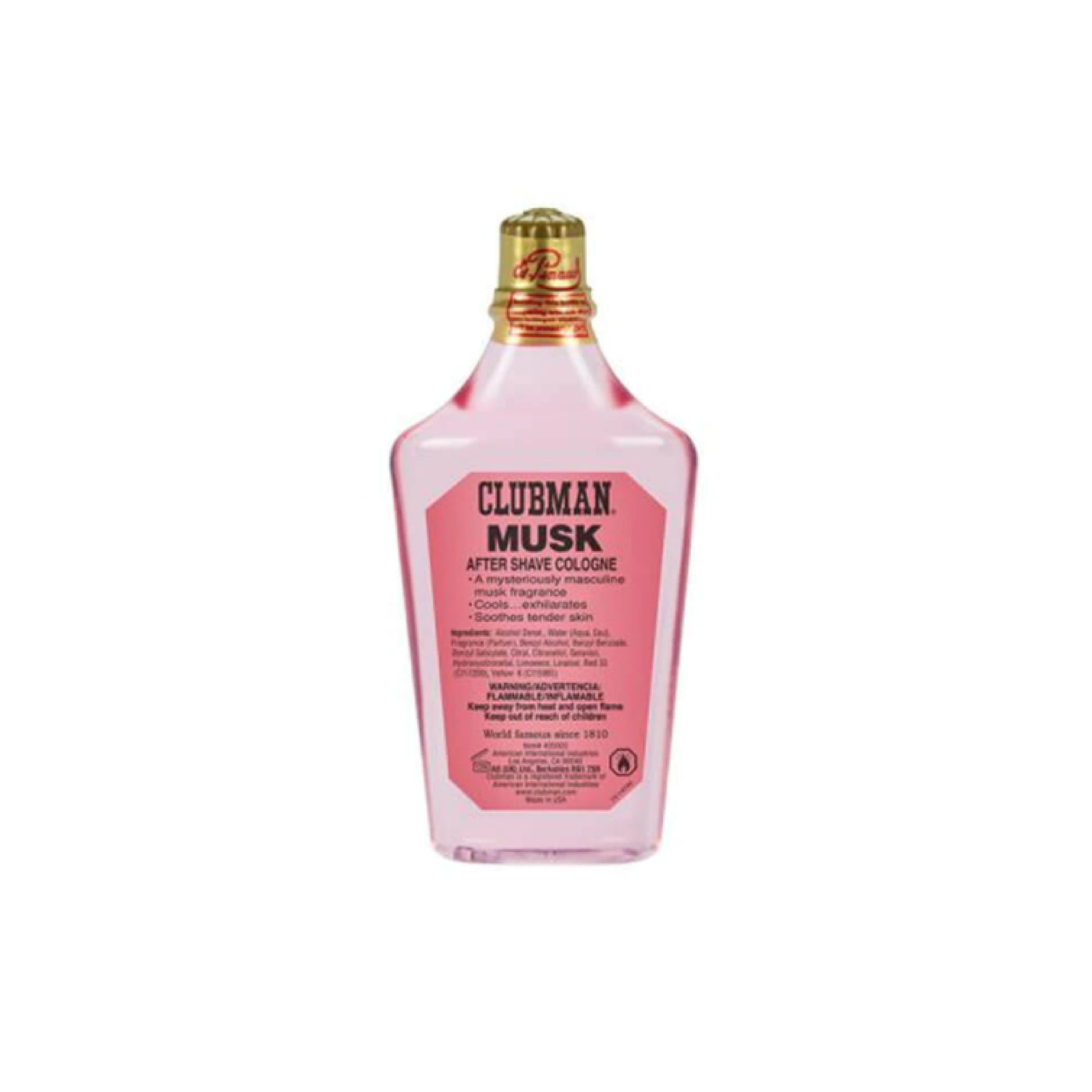 Clubman Pinaud Musk Aftershave Lotion - 177ml