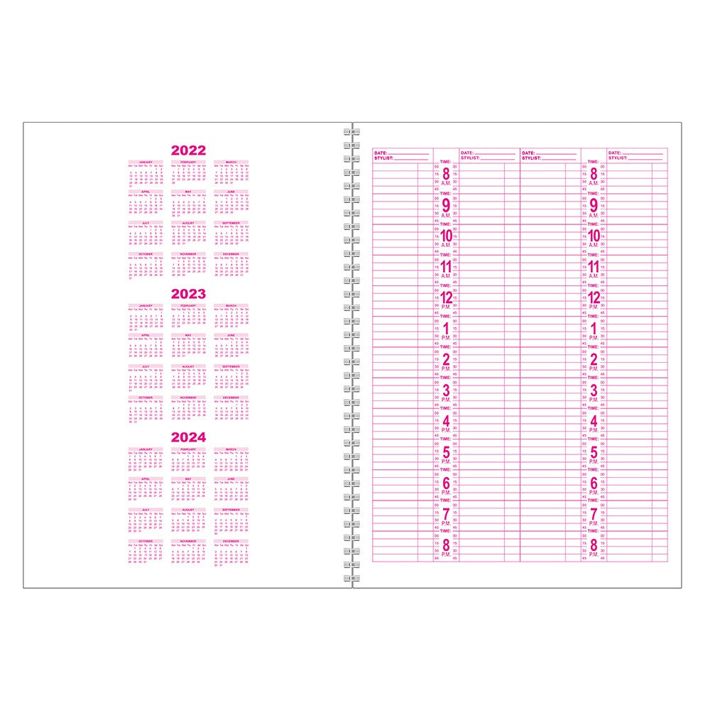 Dateline Professional 4 Column Appointment Book