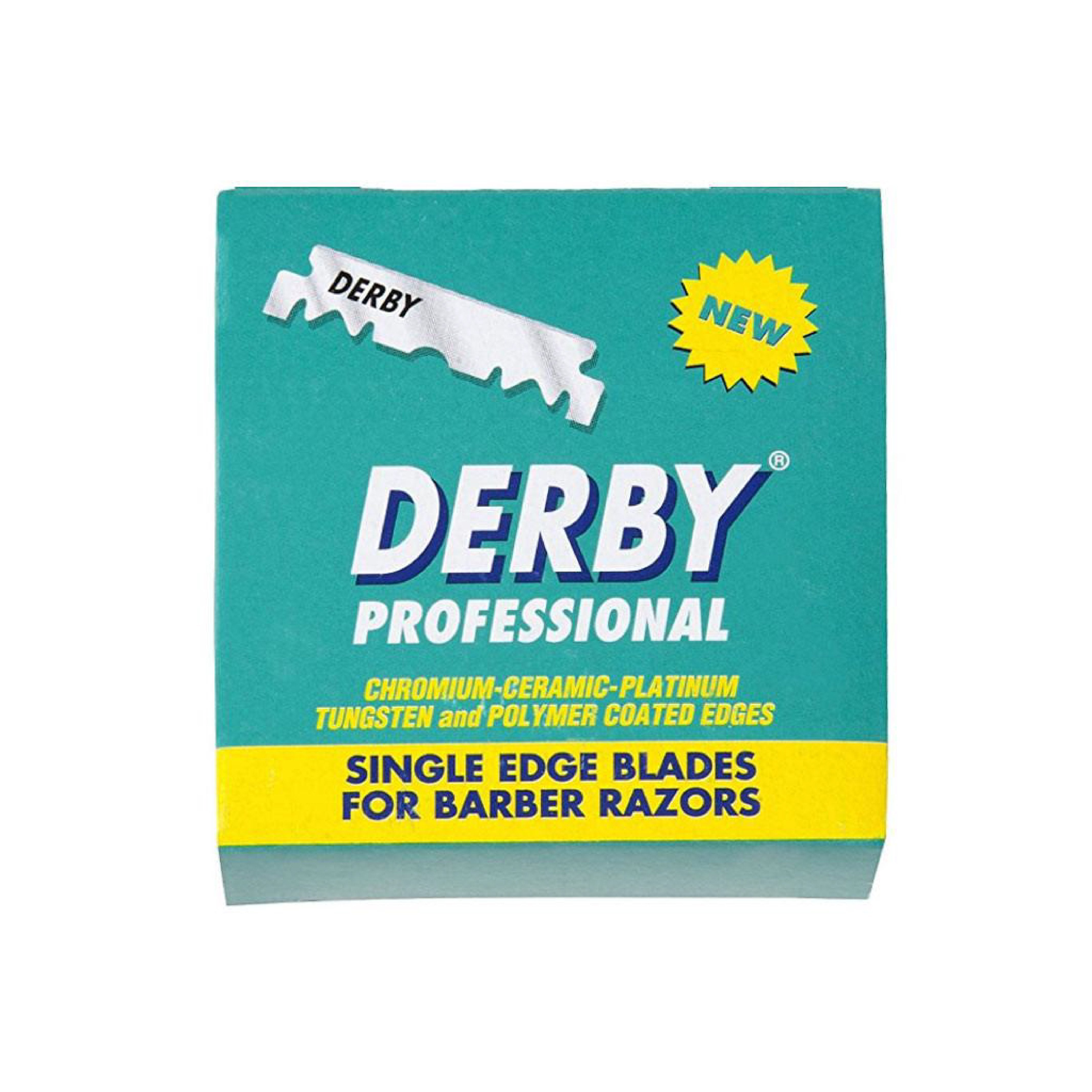 Derby Professional Platinum Single Edge Razor Blades (100) - Barber Bazaar