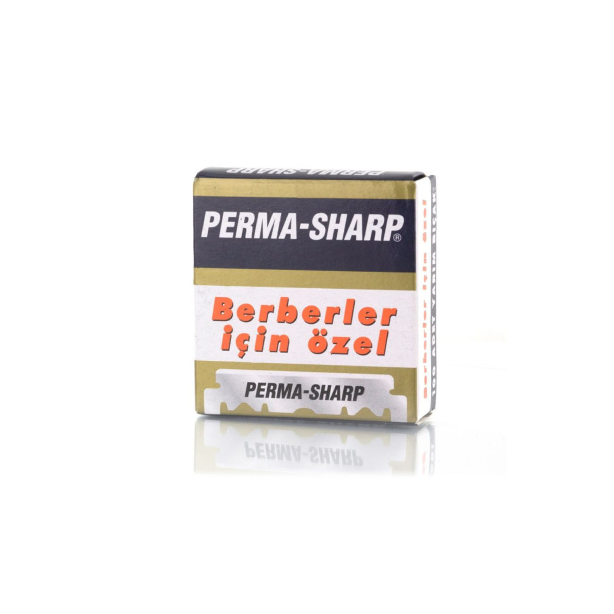 Gillette Perma-sharp Single Edge Razor Blades 100 – Barber Bazaar