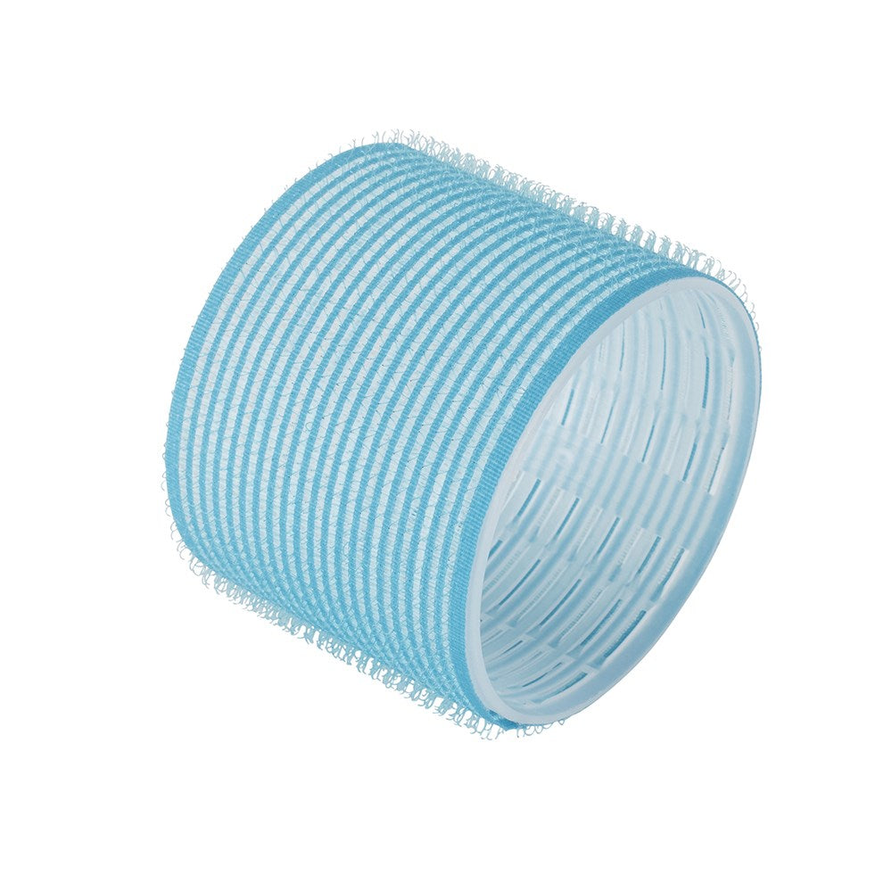 Hair FX Blue Velcro Hair Rollers 76mm - 6pk