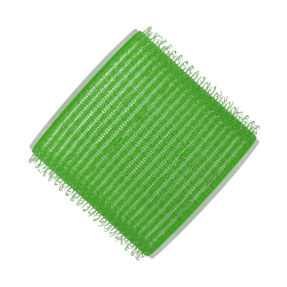 Hair FX Green Velcro Hair Rollers 60mm - 6pk