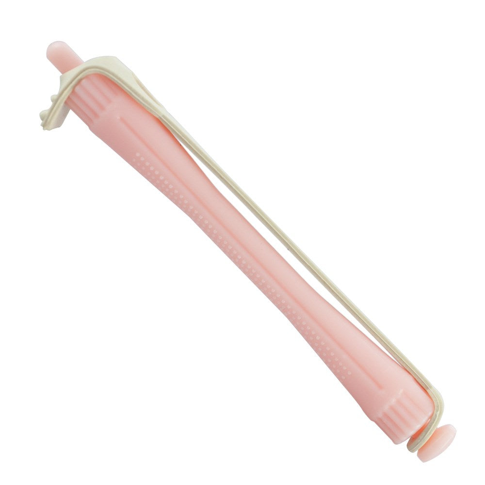 Hair FX Lightweight Pink Perm Rods - 12 Pack