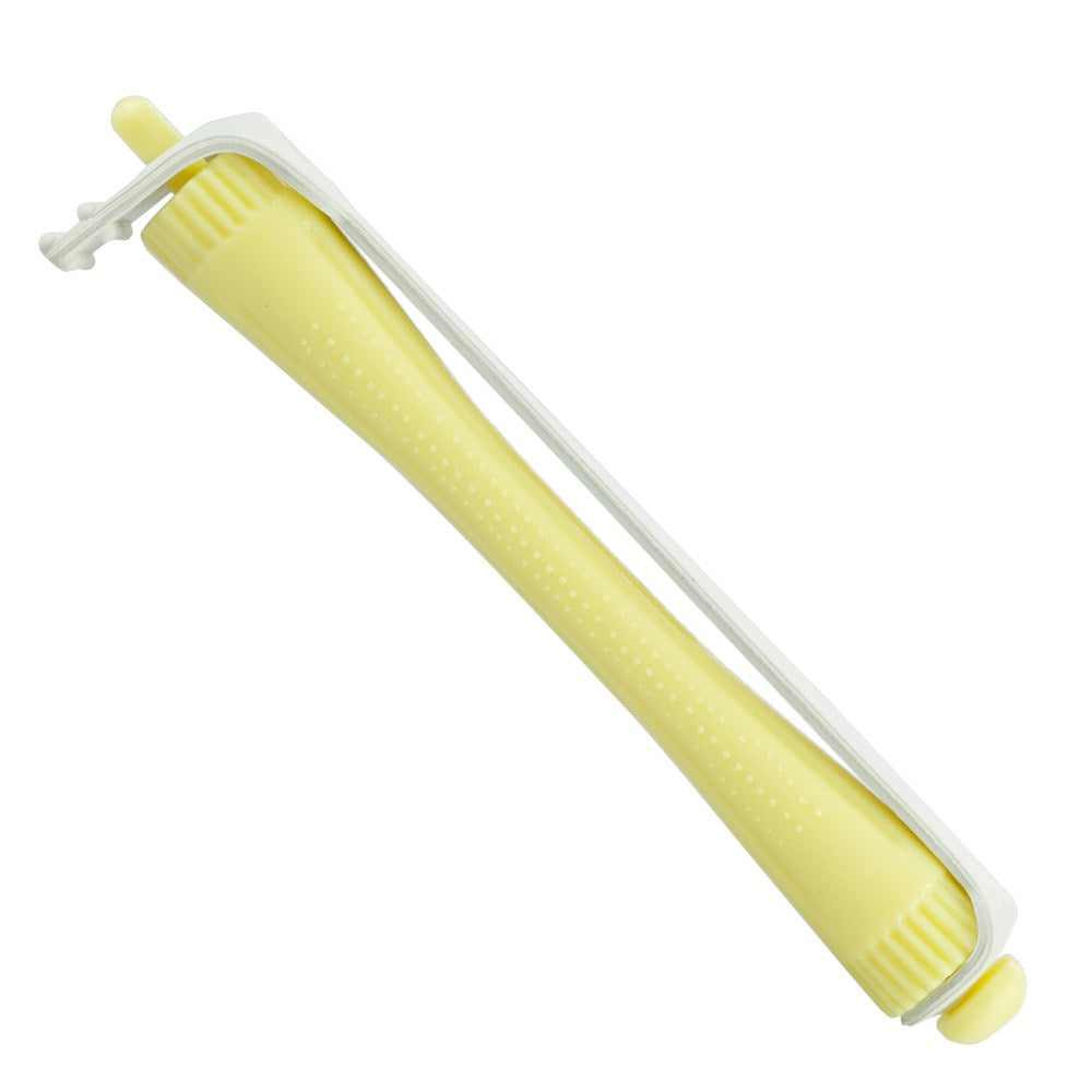Hair FX Lightweight Yellow Perm Rods - 12 Pack