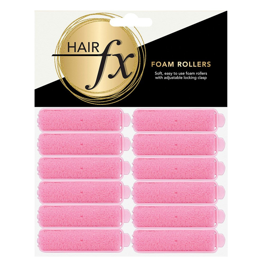 Hair FX Mini Foam Rollers - 12pk