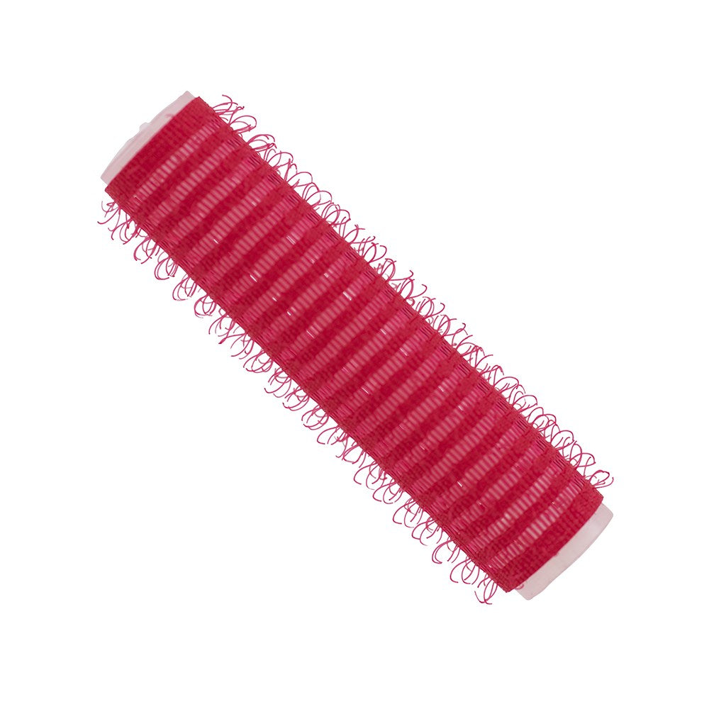 Hair FX Red Velcro Hair Rollers 13mm - 12pk