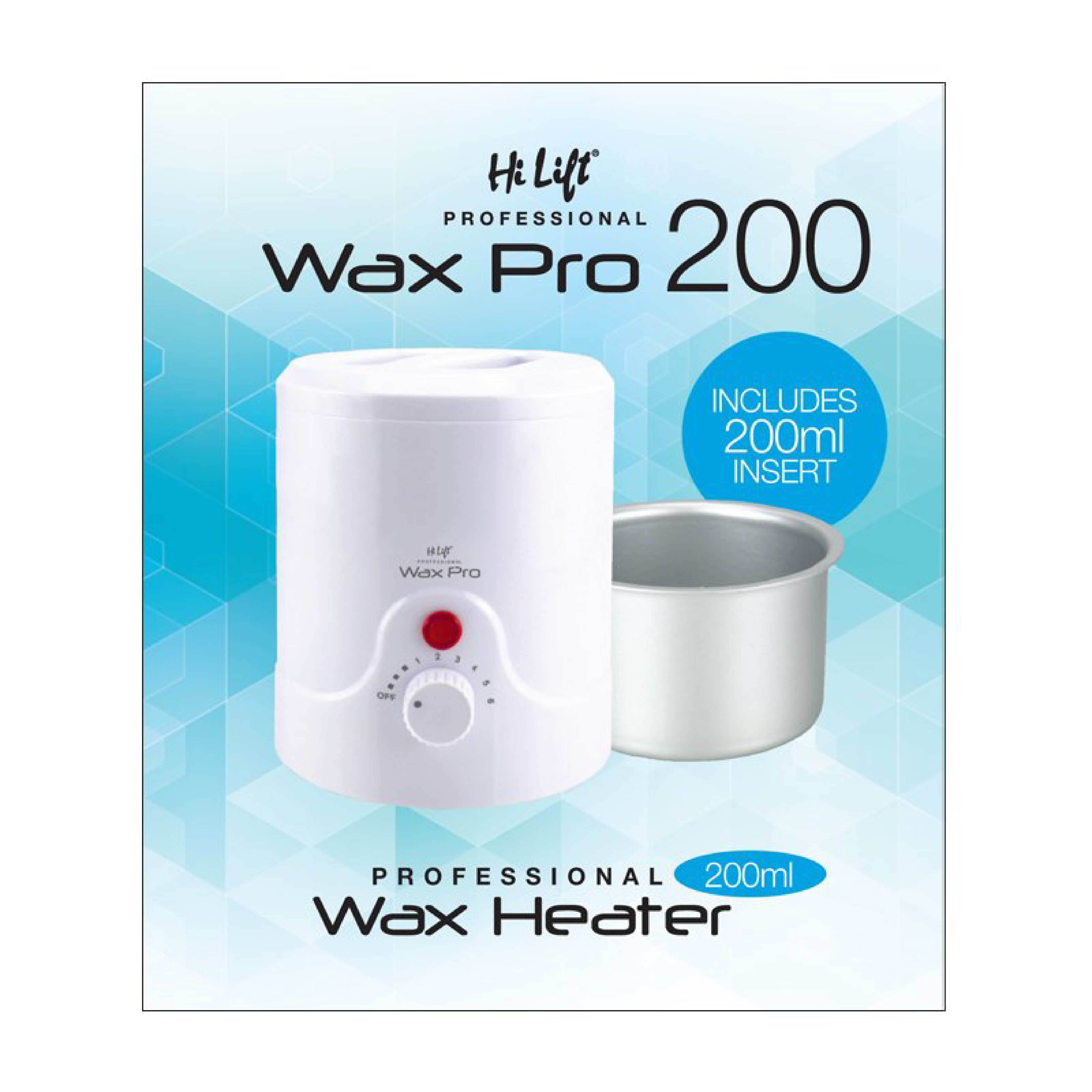 Hi Lift Wax Pro 200 Professional Wax Heater - White