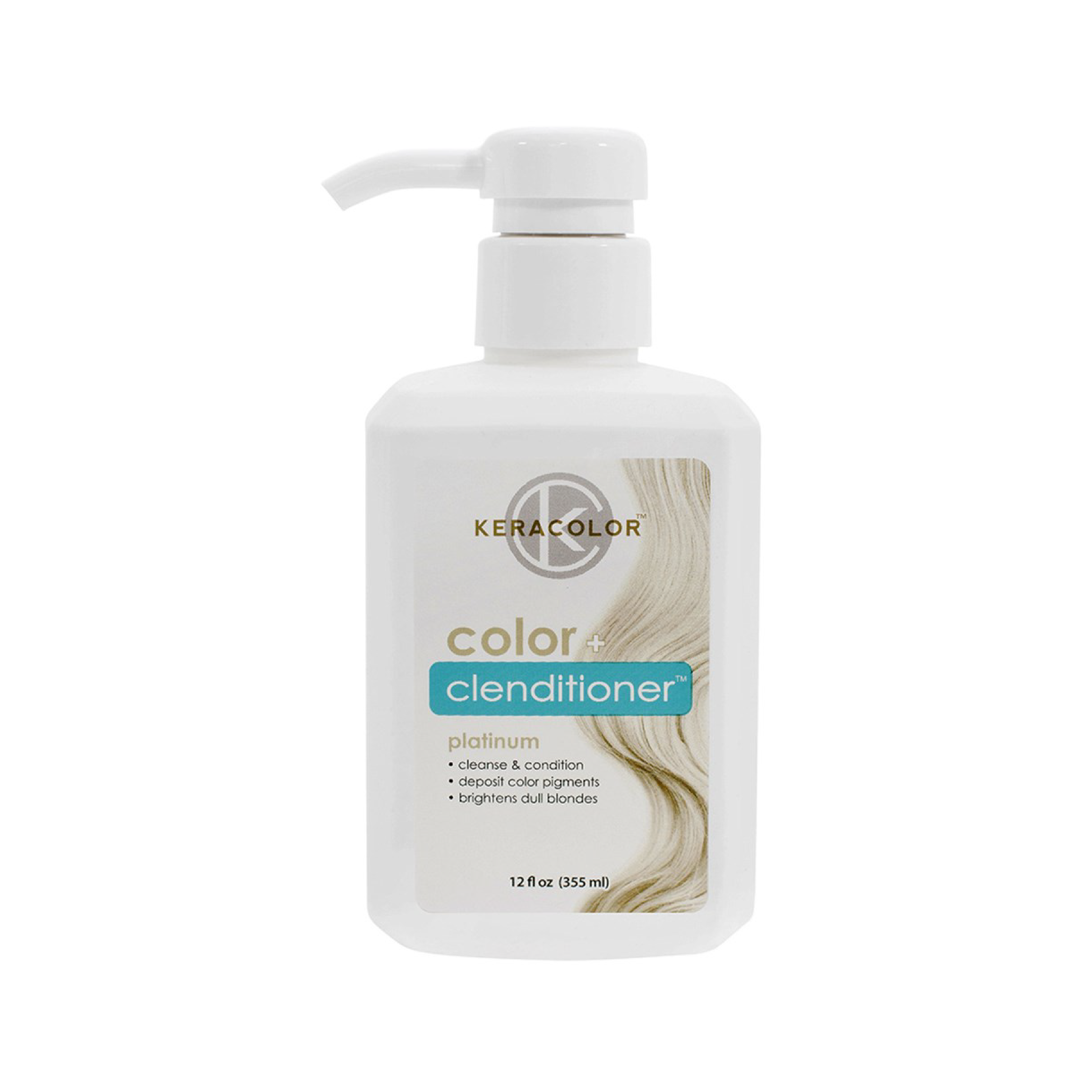 Keracolor Color Clenditioner Platinum Colouring Shampoo - 355ml