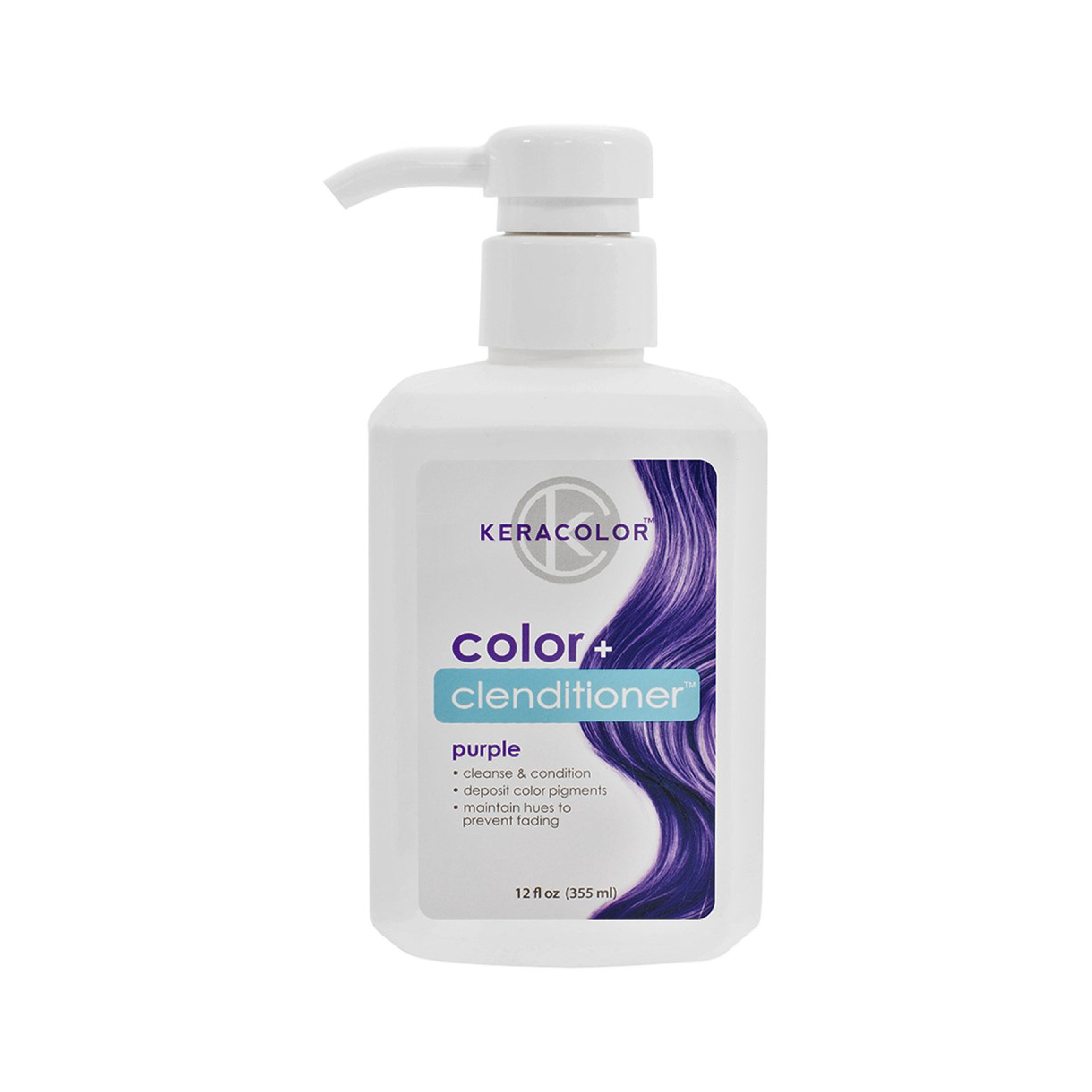 Keracolor Color Clenditioner Purple Colouring Shampoo - 355ml