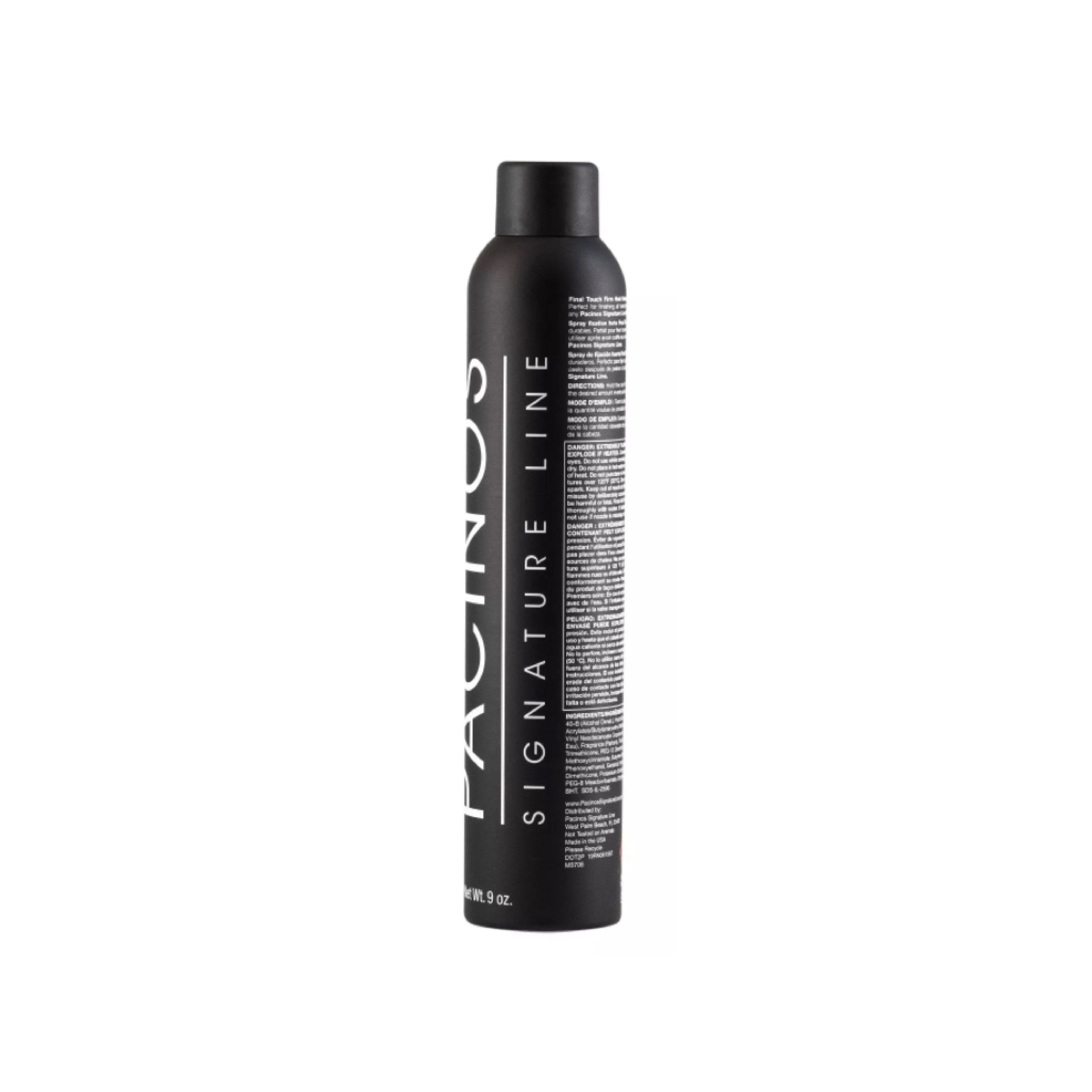 Pacinos Signature Line Final Touch Firm Hold Hair Spray - 250ml