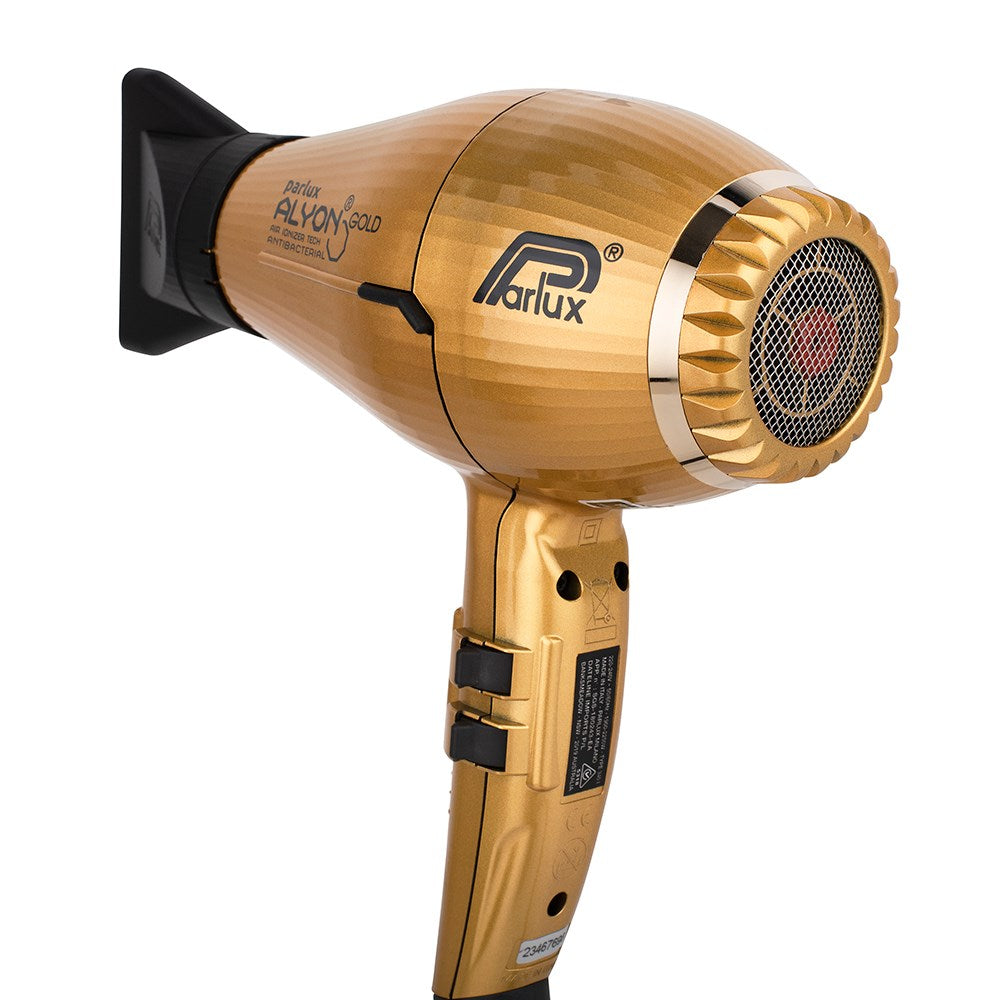 Parlux Alyon Air Ionizer Tech Hairdryer - Gold