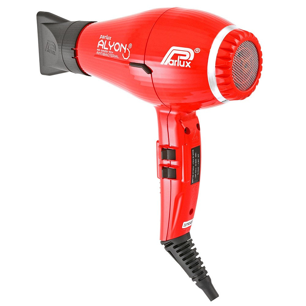 Parlux Alyon Air Ionizer Tech Hairdryer & Diffuser - Red