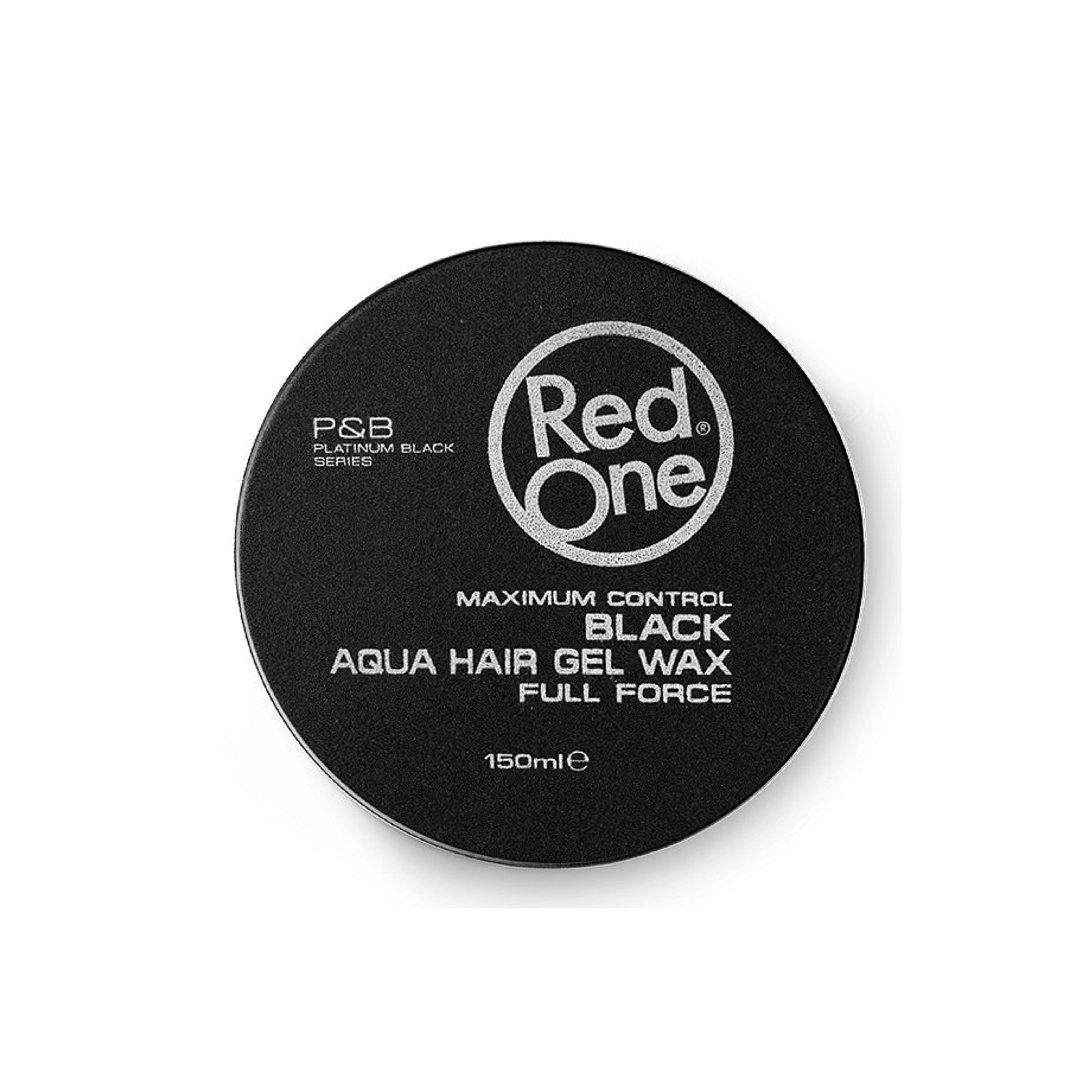 RedOne Black Aqua Hair Gel Wax Full Force - 150 ml - Barber Bazaar