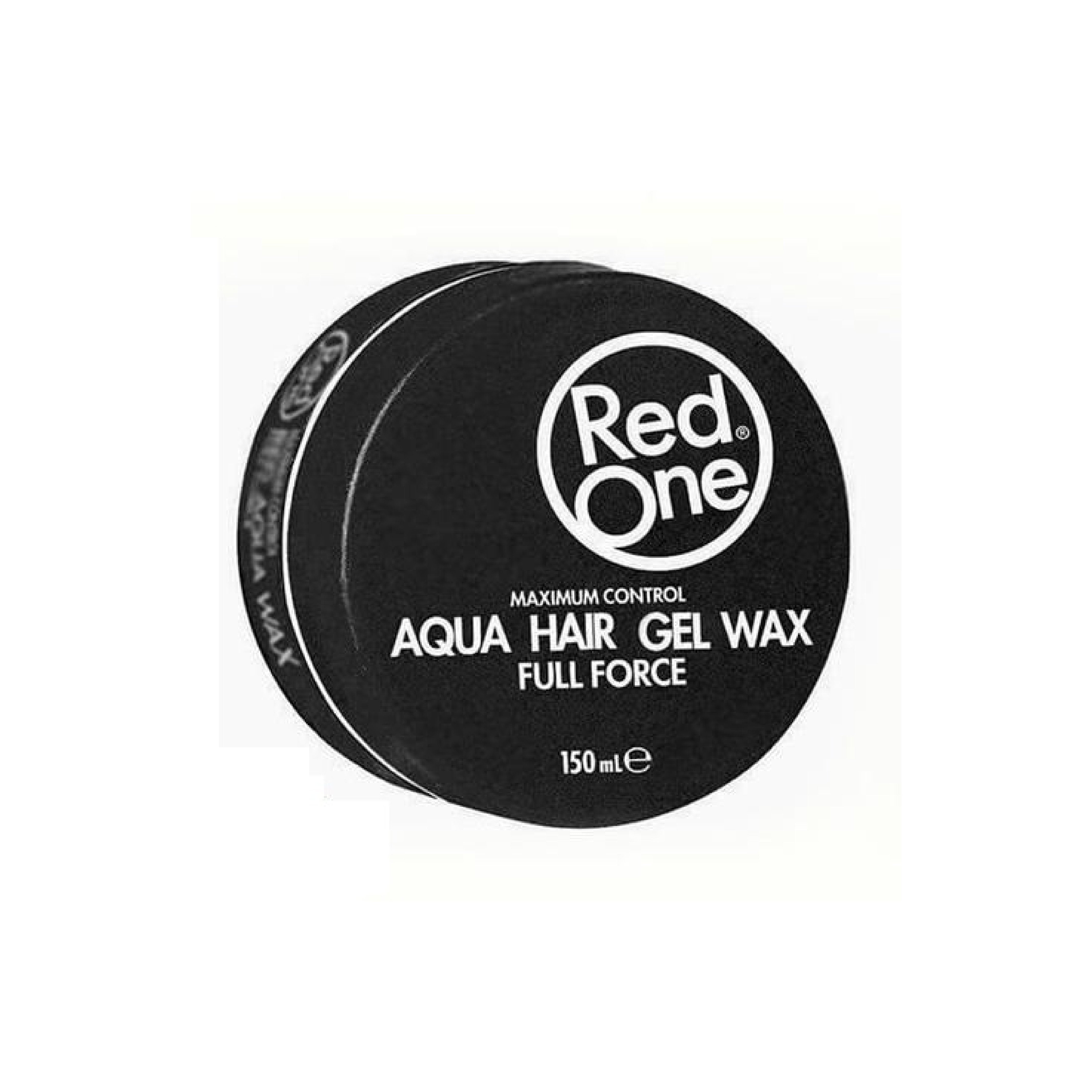 RedOne Black Aqua Hair Gel Wax Full Force - 150 ml - Barber Bazaar