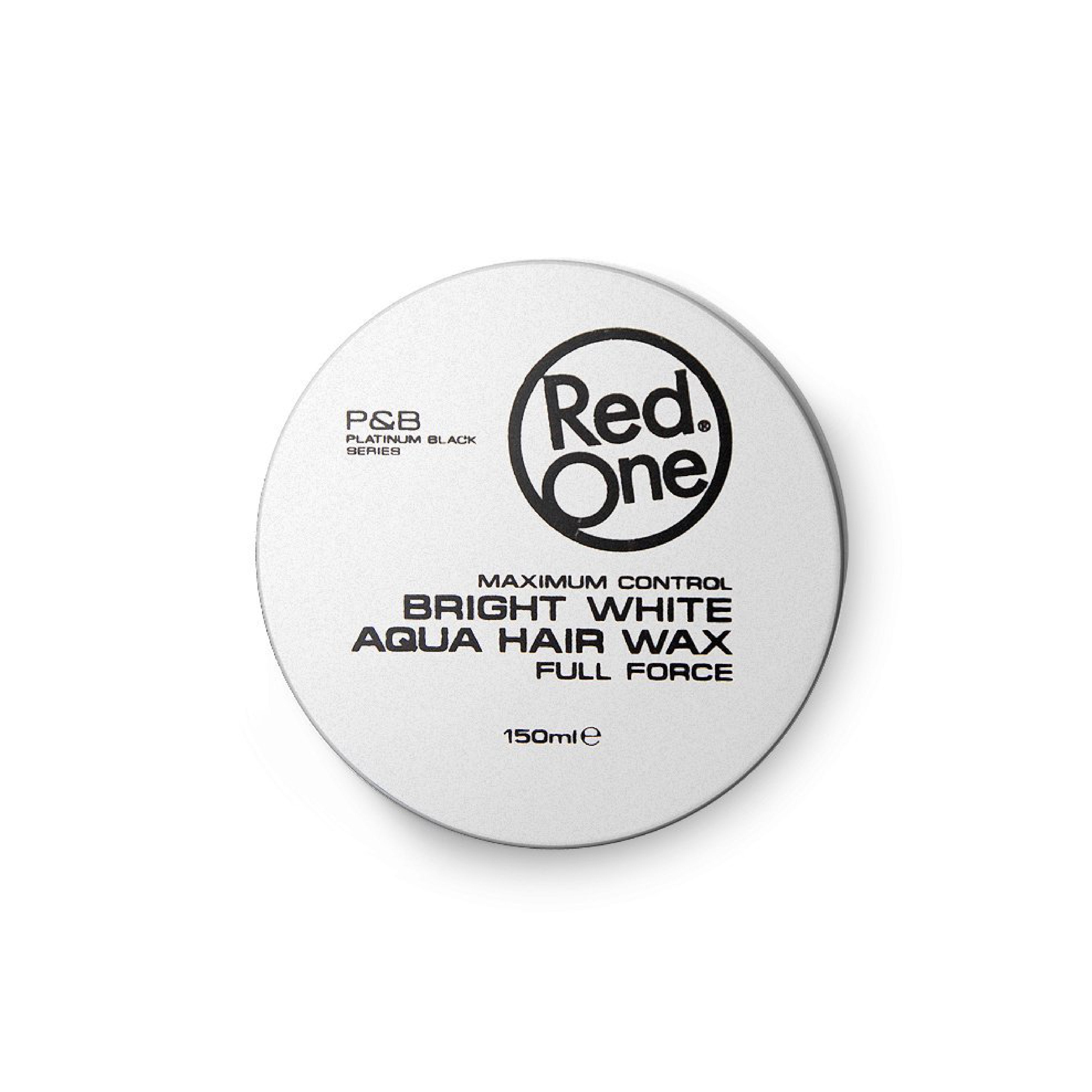 RedOne Bright White Aqua Hair Wax Full Force - 150 ml - Barber Bazaar