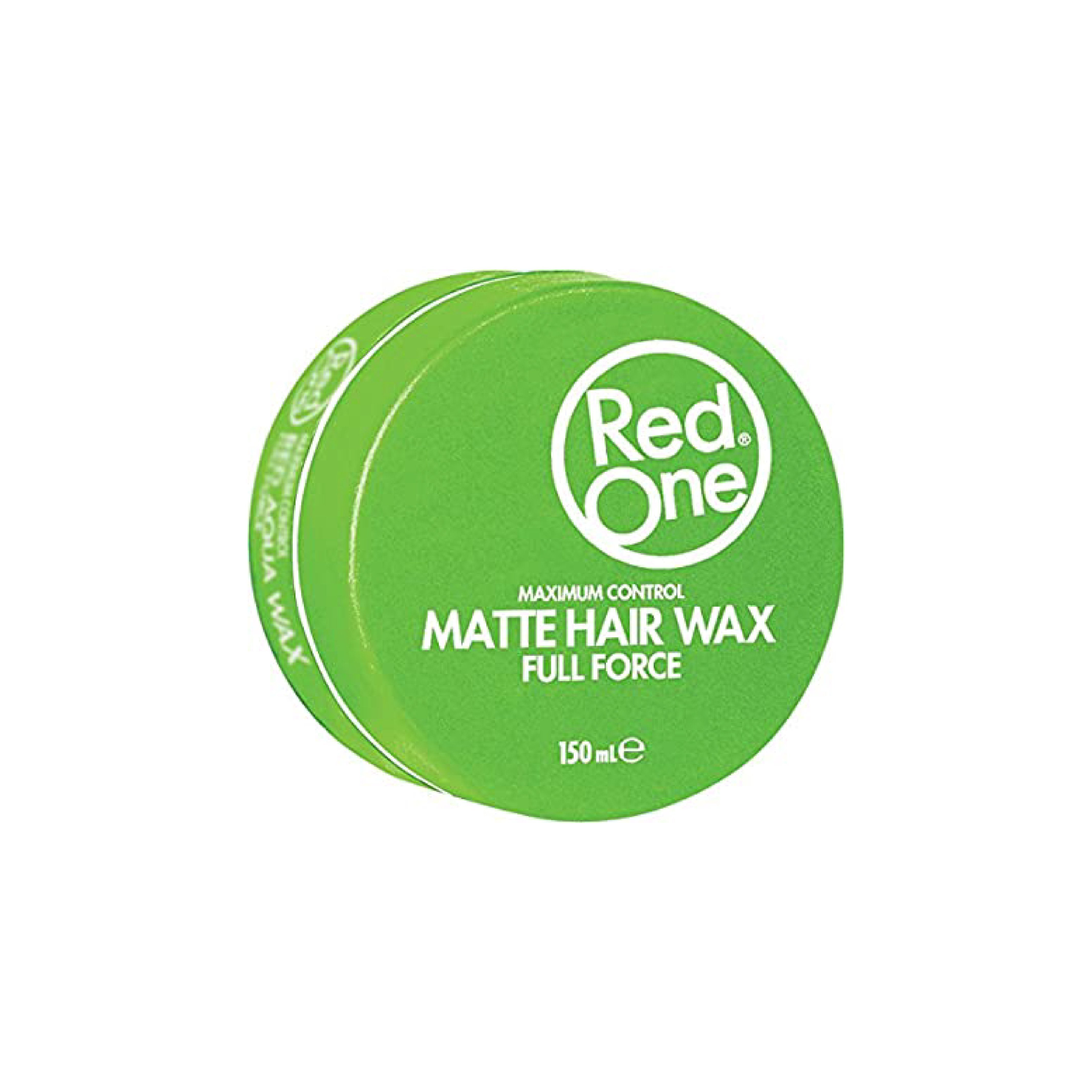 RedOne Green Matte Hair Wax Full Force - 150 ml - Barber Bazaar