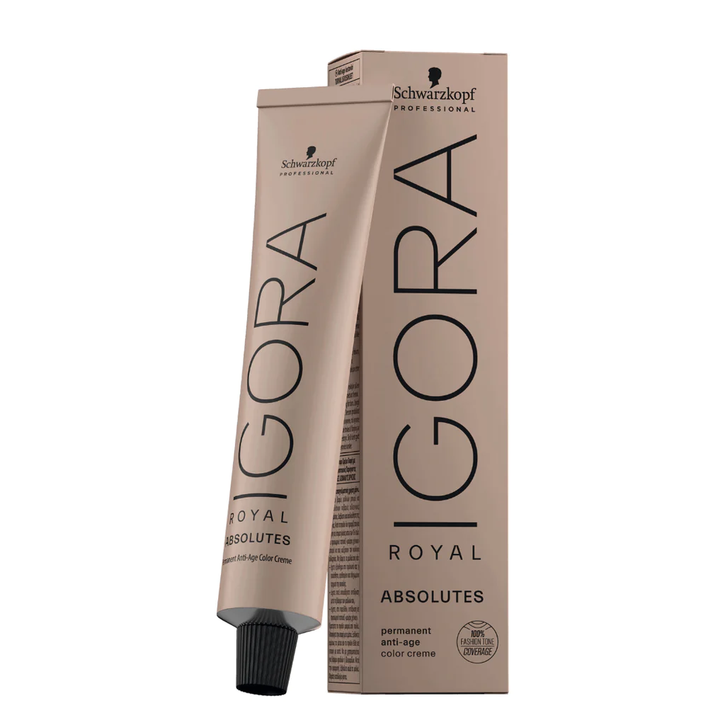 Schwarzkopf Professional Igora Royal Absolutes 8-01 Light Blonde Natural Cendre - 60ml