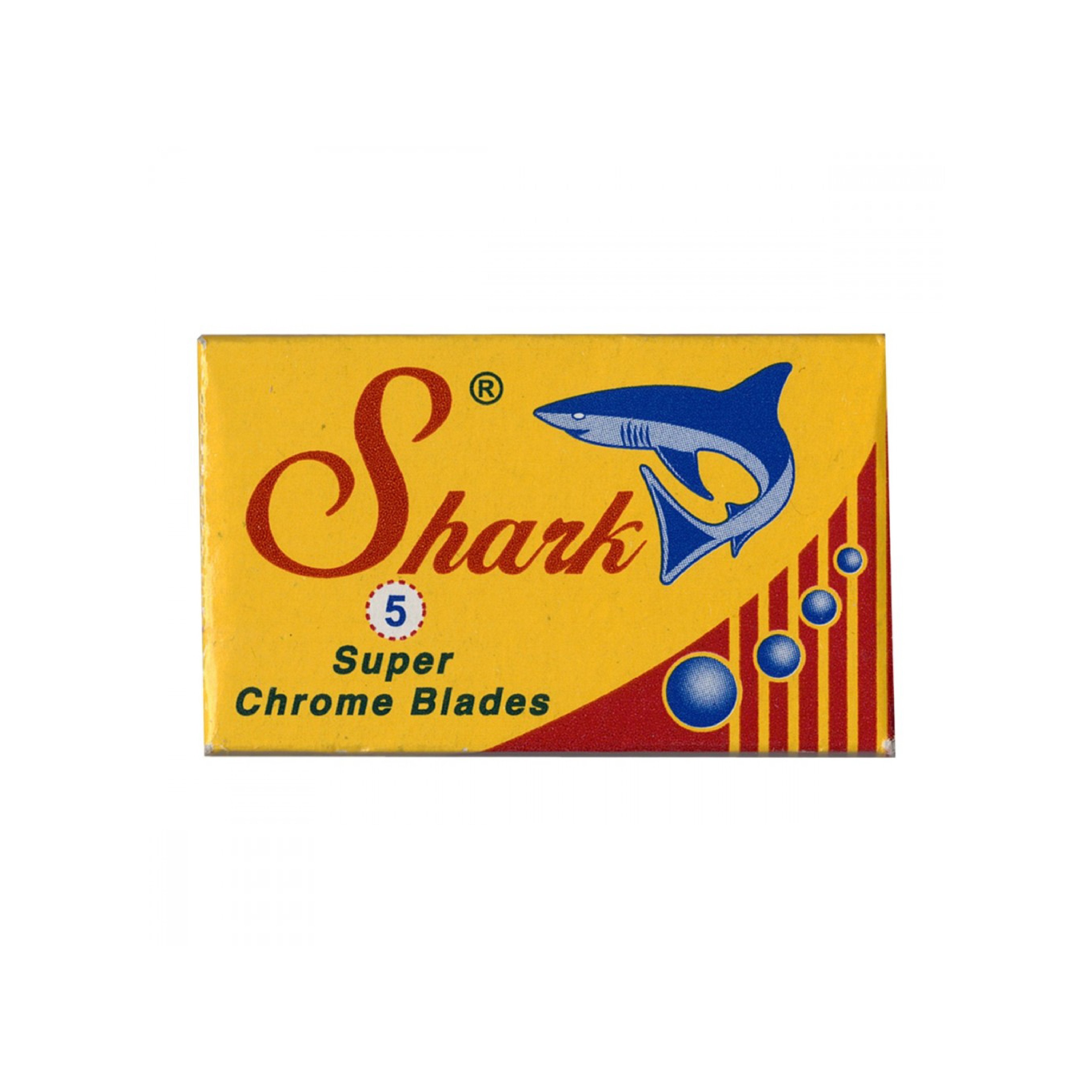 Shark Super Chrome Double Edge Razor Blades (100) - Barber Bazaar