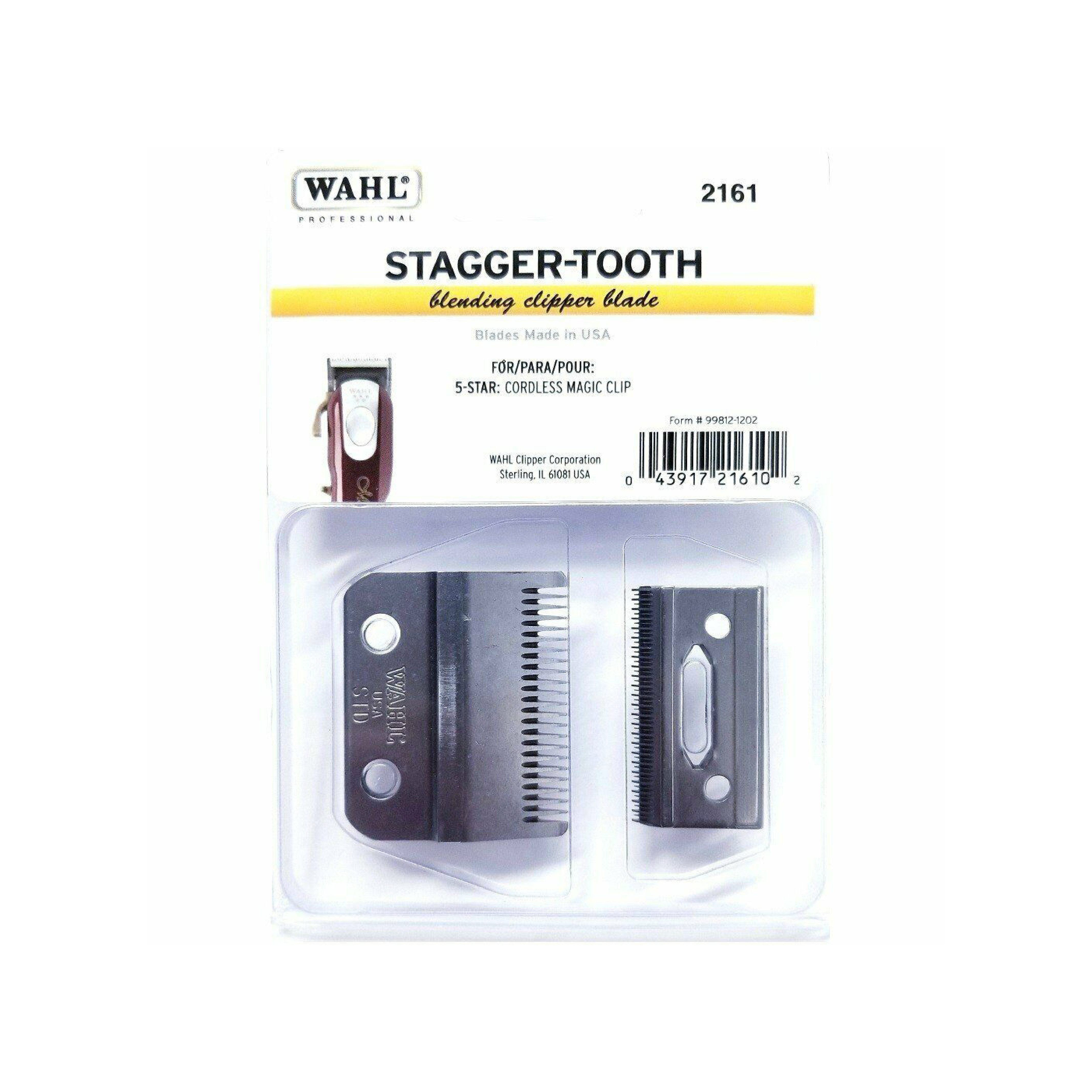 Wahl Stagger Tooth 2-Hole Replacement Blade - 2161-400