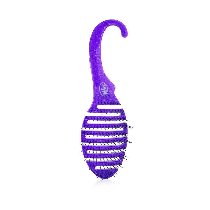 Wet Brush Shower Flex Detangler - Purple Glitter